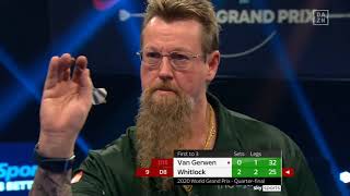 Whitlock FINISH vs Michael Van Gerwen 2020 BoyleSports World Grand Prix [upl. by Docilla]