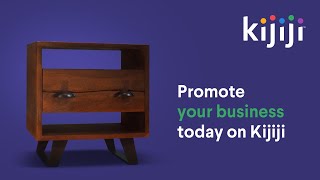 Promote your business today on Kijiji  Kijiji My Business [upl. by Sherar41]