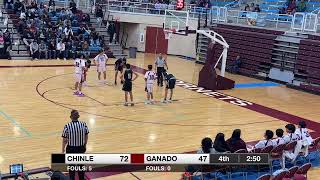 20240120 Chinle Basketball  Ganado [upl. by Carlene]