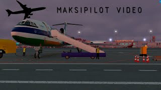 Наконец то нормальный самолёт  Ту154Б2  UWUU  UNKL  XPlane 11  VATSIM [upl. by Hsatan]