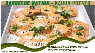 20 min BARBECUE NATION SPECIAL CAJUN POTATOES  Potato Starters  Starters Recipes  Silvi Cooks [upl. by Branscum]