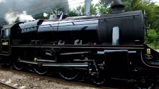 44871 The Waverley at Kirkstall making its way to Carlisle 4824 [upl. by Schilit]