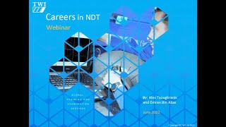 Webinar  Careers in NDT [upl. by Courcy]