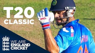 T20 Classic Goes Right Down To The Wire  England v India 2014  Highlights [upl. by Broida]