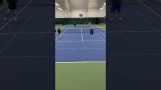 Tennis Point  Practice Doubles Match [upl. by Lucian]