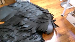 WiP Wednesdays  How to make lightweight LARP and cosplay wings [upl. by Eocsor]