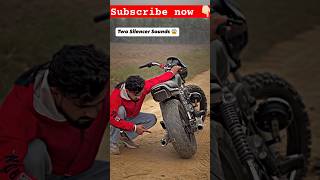 2 Silencer sound 😱🚀 trending rohitdingaan shortvideo splendor videoviral modified sound [upl. by Yolanthe]