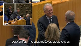 Beëdiging Ralf Dekker FVD ​⁠​⁠JasperCSTV [upl. by Adriel]