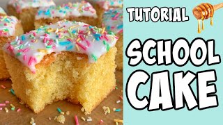 How to make School Cake tutorial [upl. by Assyl]