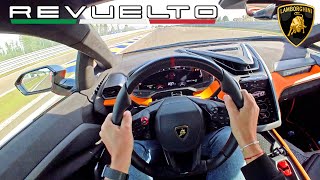 Lamborghini Revuelto 1015HP 65 V12  DRIFTS amp POV by jeroenmulNL [upl. by Bauske]