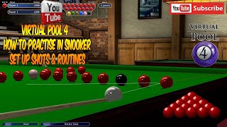 Virtual Pool 4  How to Practise like a Pro [upl. by Annaitsirk]