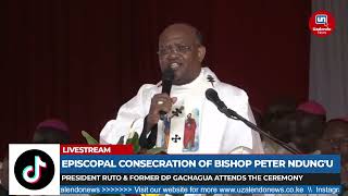 Keep Off Politics Archbishop Muheria Warns Politicians During Bishop Ndungu Consecration in Embu [upl. by Gruchot]