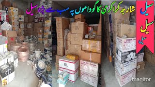 Crockery sale in Sharjah Crockery  wholesale price in Sharjah Crockery Peshawar karkhano market [upl. by Nosiaj]