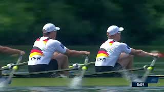 2018 World Rowing Cup 1 M4X Final A [upl. by Effy]