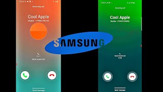 Mix Samsung Galaxy S9 vs S10 screen recordings calls  Incoming Calls [upl. by Novyat]