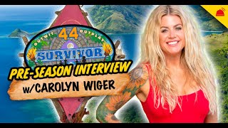 Survivor 44 PreSeason Interviews  Carolyn Wiger [upl. by Latrice]