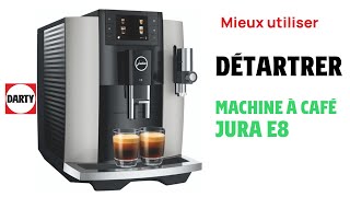 Détartrer la machine automatique à café Jura E8 [upl. by Zelle769]