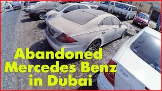 Abandoned Mercedesbenz in Dubai W220 W210 W221 Abandoned luxury cars in Dubai Exotic cars [upl. by Eikceb191]