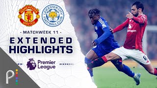 Manchester United v Leicester City  PREMIER LEAGUE HIGHLIGHTS  11102024  NBC Sports [upl. by Elleirda]