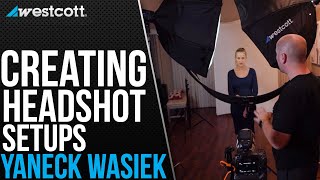 How to Create Headshot and Portrait Setups with Yaneck Wasiek [upl. by Laius]