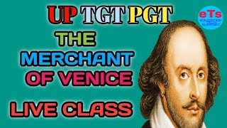 the merchant of VeniceWilliam Shakespeare best comedythe merchant of VeniceUP TGT PGT [upl. by Puto90]