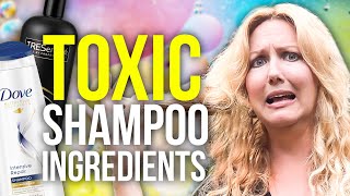 3 Bad Ingredients Hiding In Shampoo WORST Toxic Shampoo Ingredients to Avoid [upl. by Drye709]