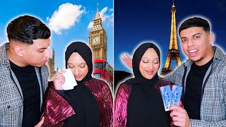 Pranking My Wife Then Surprising Her With A Trip To PARIS SHE CRIED [upl. by Eugenio146]