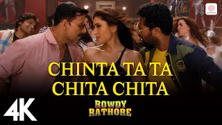 Chinta Ta Ta Chita Chita  4K Video  Rowdy Rathore  Akshay Kareena  Mika SinghSajid Wajid 🕺💥 [upl. by Okiek709]