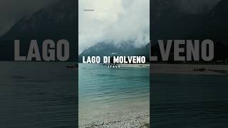 I RISKED MY LIFE TO SEE THIS LAKE Lago di Molveno  Italy [upl. by Farrica]