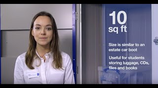 10 sq ft Storage Unit Size Guide [upl. by Meekah]