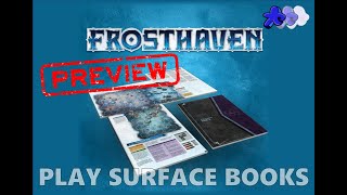 Frosthaven Just Got Easier … A Look at the Play Surface Books [upl. by Rothschild203]