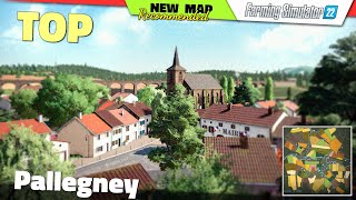 FS22 ★ NEW MAP quotPallegneyquot  Farming Simulator 22 New Map Review 2K60 [upl. by Nylarahs685]