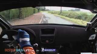 The Race  2013 ERC Geko Ypres Rally  BestofRallyLivecom [upl. by Fiann]