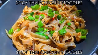 how to make spicy noodles  thai chicken spicy noodles recipe by na chef in  noodles recipe [upl. by Demmahum457]