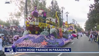 135th Rose Parade in Pasadena [upl. by Euk507]