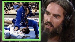 Russell Brand Describes the Psychological Impact of JiuJitsu  Joe Rogan [upl. by Kraus]