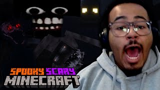 Playing a Spooky Scary Minecraft actually very spooky [upl. by Hpesoy]