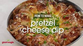 How to Make Homemade Pretzel Cheese Dip [upl. by Tallula]