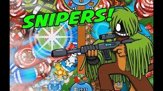 SNIPERS ROCK LATE GAME TOO  Bloons TD Battles [upl. by Woolley740]