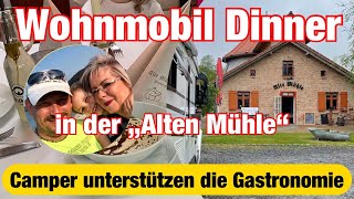 mit demWohnmobilStellplatz zurAlteMühle das Womodinner [upl. by Perni]