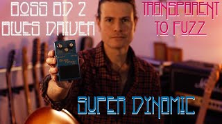 Boss Blues Driver Transparent Drive to Fuzz and Everything in Between [upl. by Yenar]