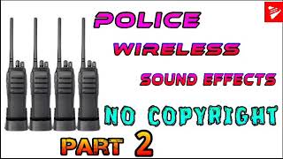 Police wireless sound effects no copyright [upl. by Conte]