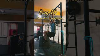 Day10 front lever progression Front lever tutorial calisthenics athletes quickstart trimtabs crqs [upl. by Oiromed]