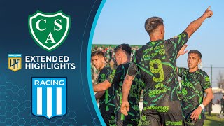 Sarmiento vs Racing Extended Highlights  Argentina LPF  CBS Sports Golazo [upl. by Dnomad242]