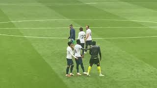 Tottenham fans give Moussa Sissoko final send off at Full Time [upl. by Walrath218]