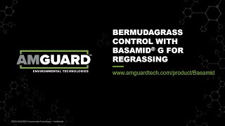 Bermudagrass Control with Basamid® G for Regrassing [upl. by Annawd601]