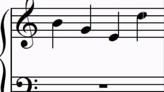 How to read music Basic note naming on the Treble clef and the Bass clef [upl. by Agnew]