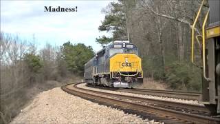 CSX 9969 leads W003 South 11116 [upl. by Aratahc]