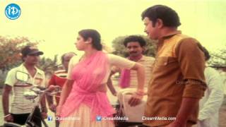 Jayam Manade Movie  Krishna Sridevi Funny Scene [upl. by Nosae]