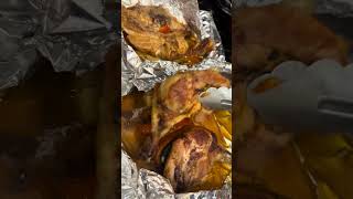 AlAlluring ASMR Foil Sounds and Flipping Grilled Chickens asmr foil shorts [upl. by Lisab133]